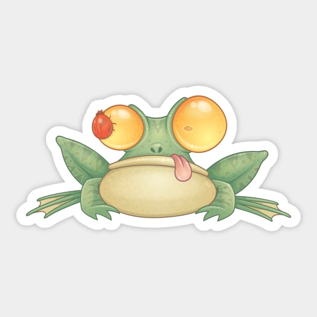 Swamp Snack Sticker by fizzgig